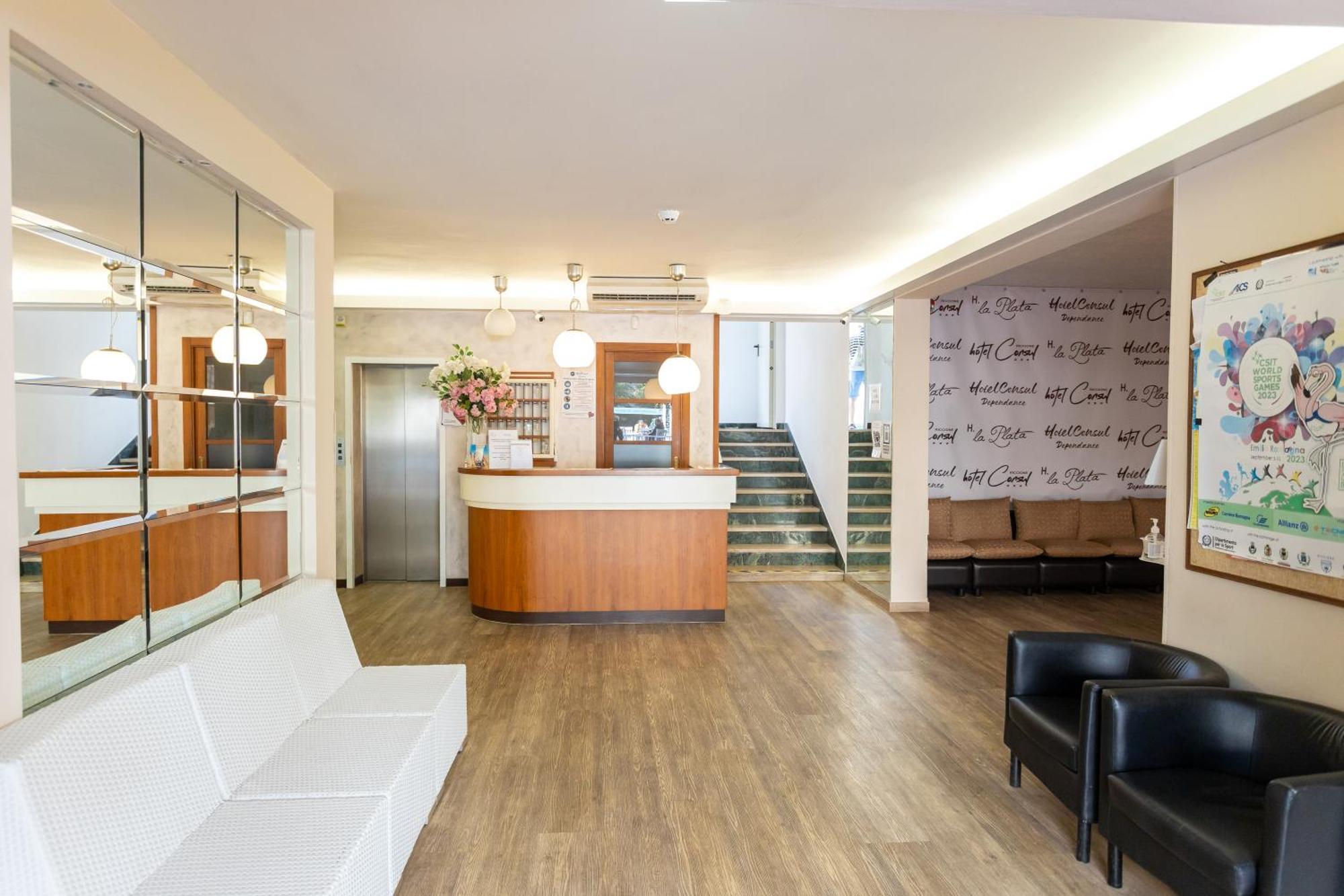 La Plata Hotel - Con Piscina Riccione Ngoại thất bức ảnh