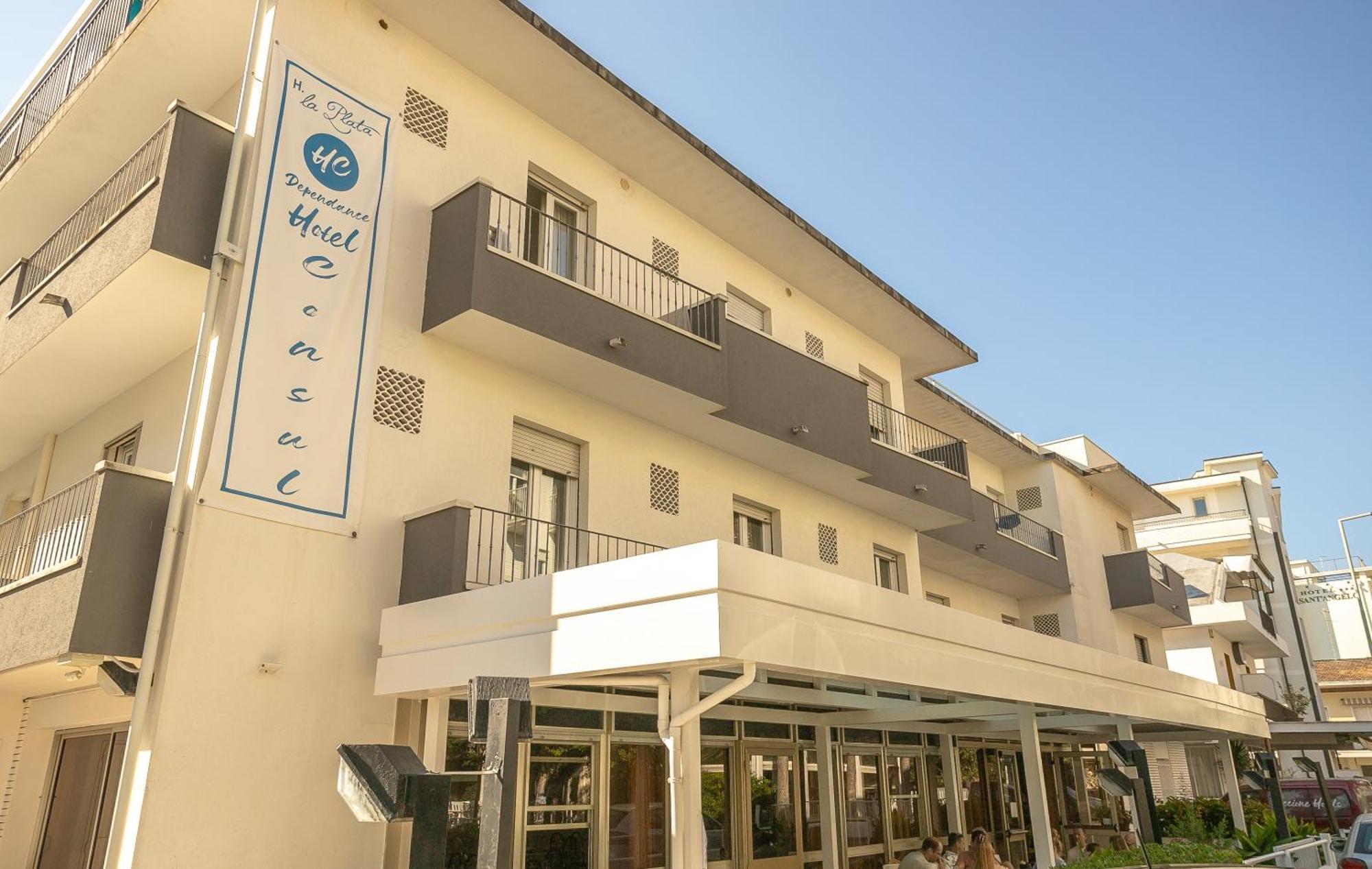 La Plata Hotel - Con Piscina Riccione Ngoại thất bức ảnh